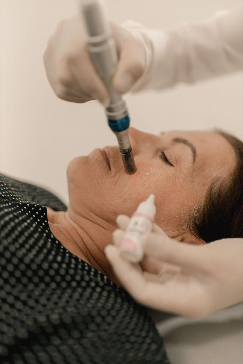 Skin resurfacing facial
