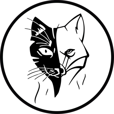 Il Gatto e la Volpe cat and fox logo