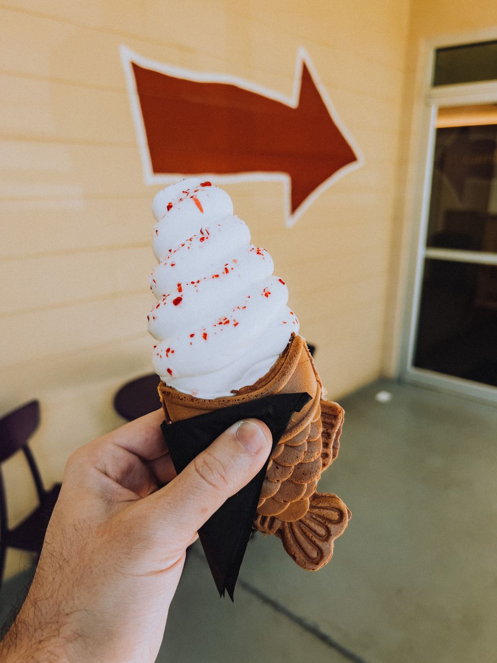 Taiyaki fish-shaped cake