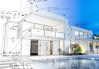Nesta Design annotated permit drawing